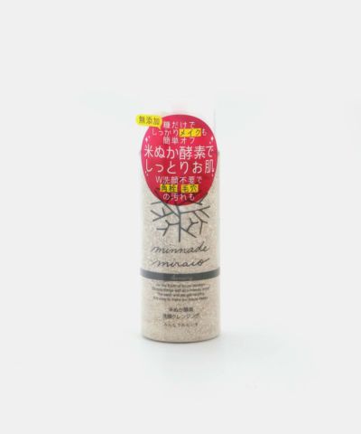 minnade miraio / 米ぬか酵素洗顔クレンジング_1