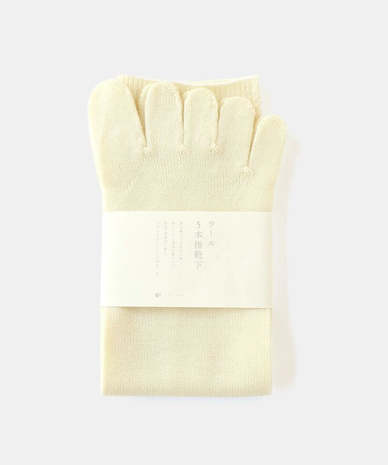 くらしきぬ / 冷えとり靴下 ウール5本指靴下_1
