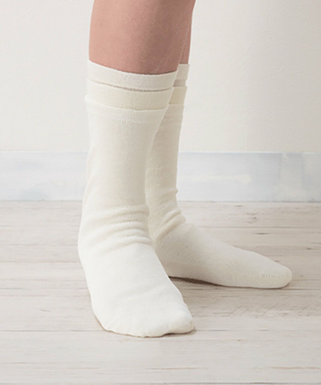 くらしきぬ / 冷えとり靴下 基本4足セット しっかりウールタイプ_5