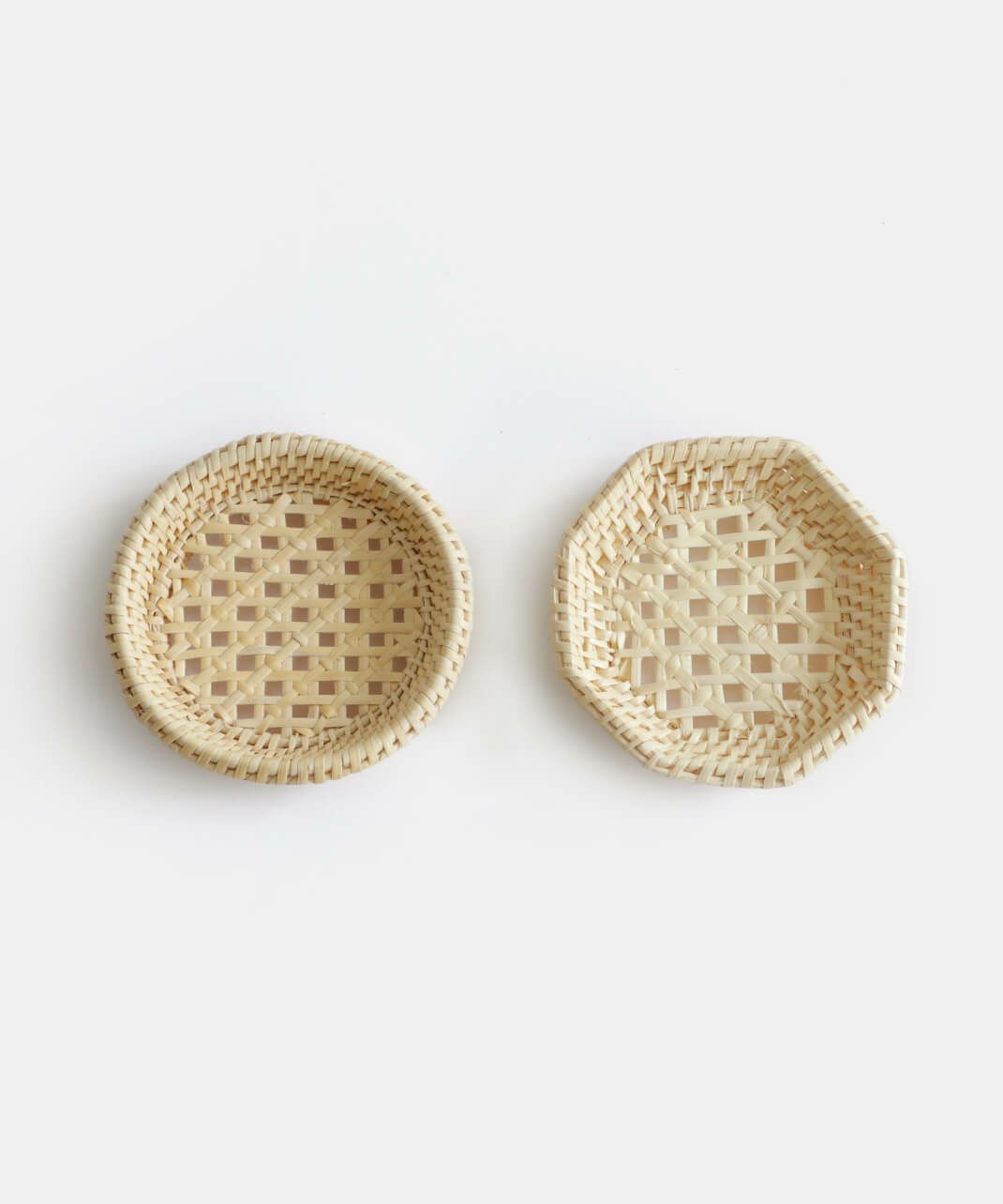 松野屋 / 籐茶托 　丸 ・八角_2