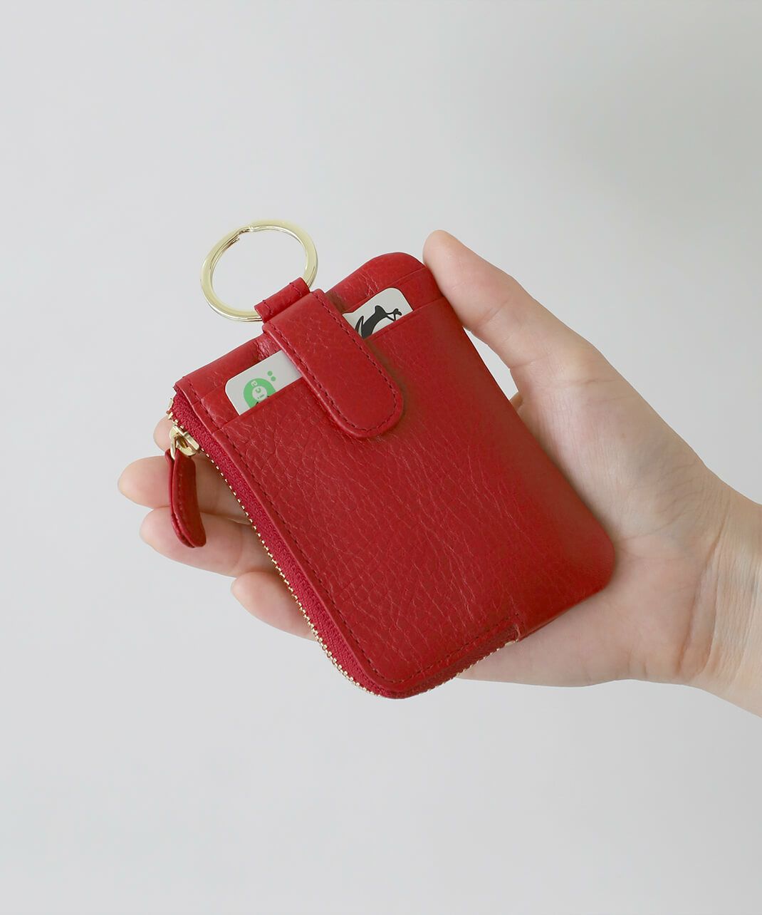 SLIP ONレザー キーポーチ Arizona | mumokutekiオンラインストア