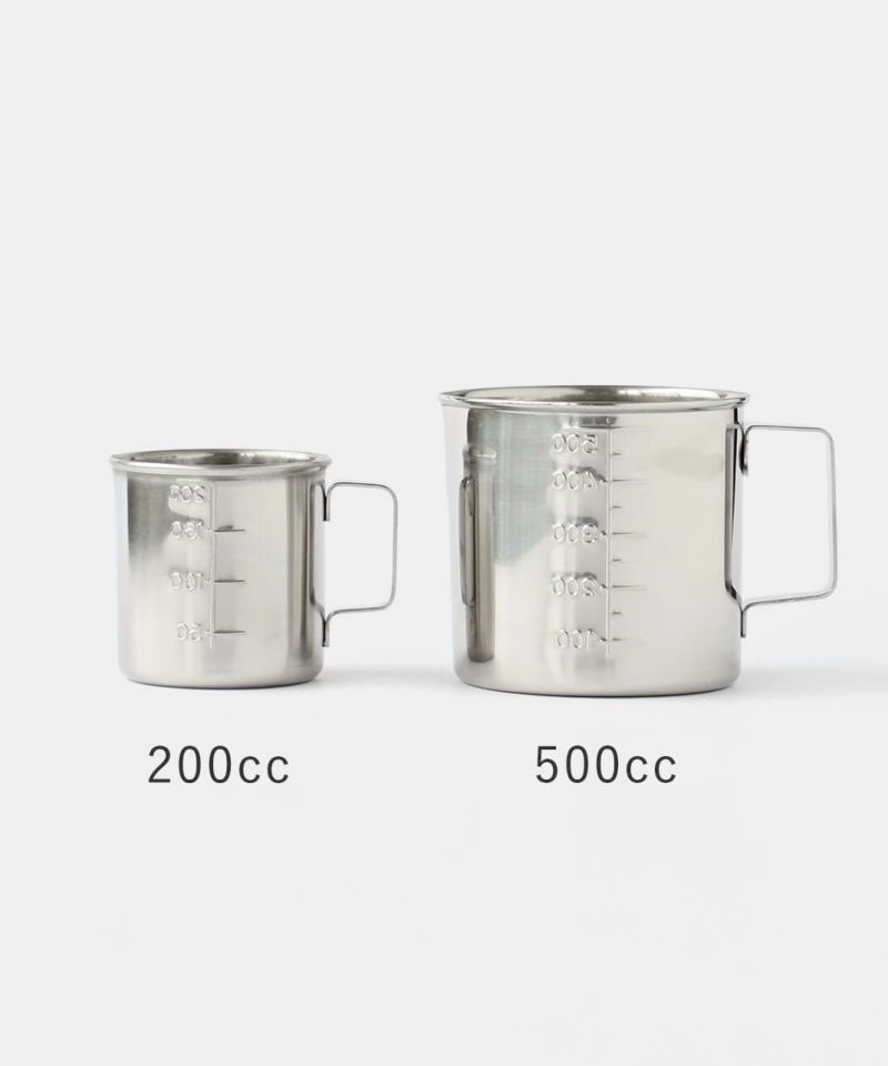 松野屋ステンレスメジャーカップ 200cc | mumokutekiオンラインストア