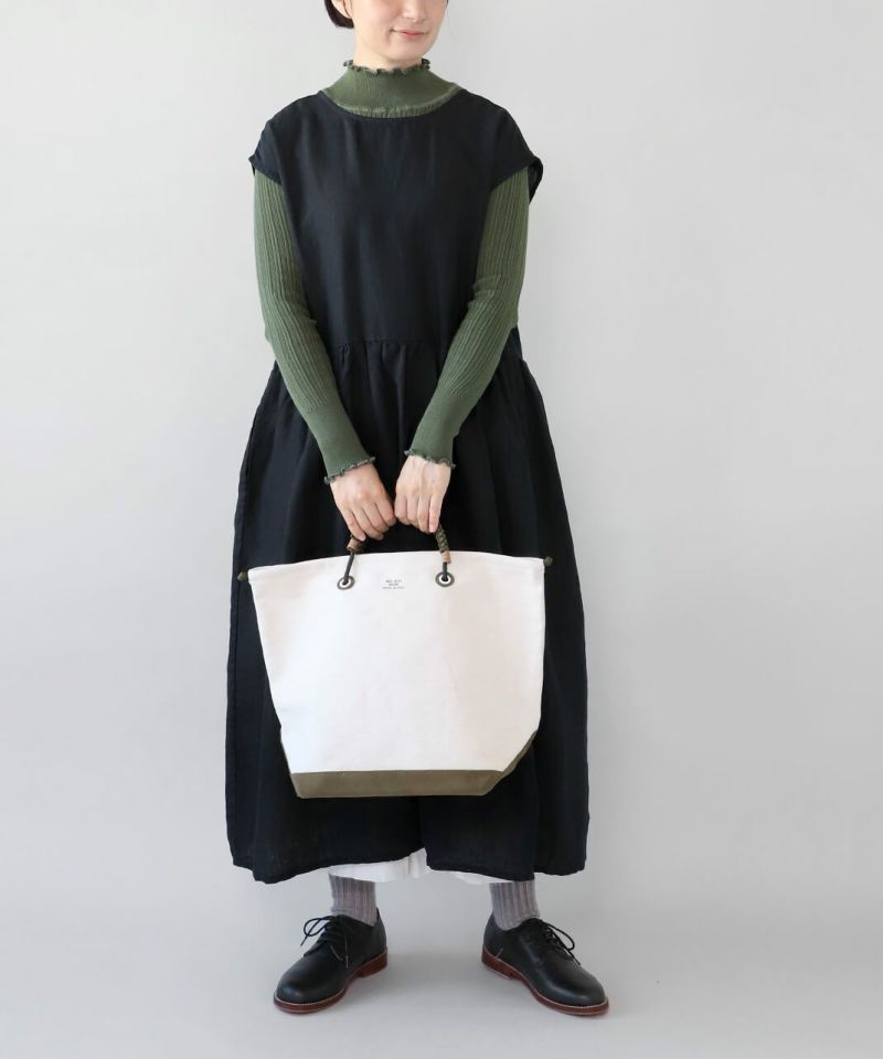 HAIDAキャンバス切り替えトートバッグ | mumokutekiオンラインストア