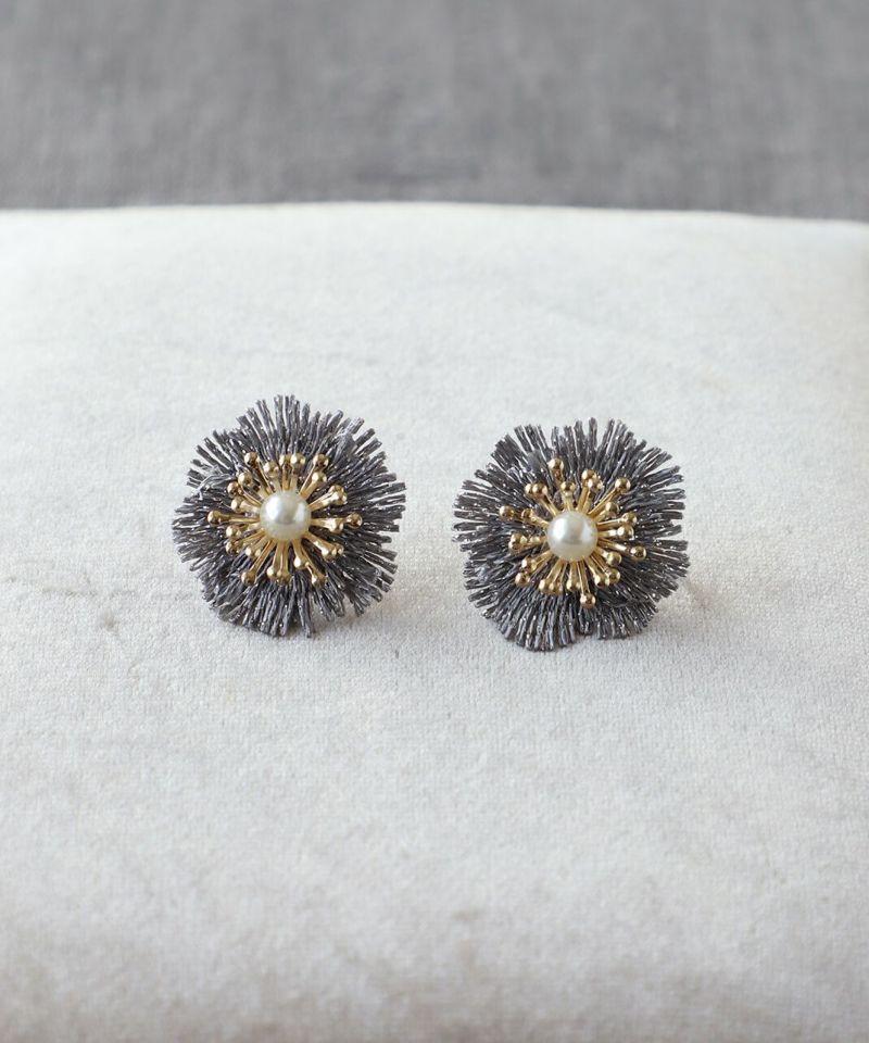 mumokutekiレースフラワーピアス・イヤリング | mumokutekiオンライン