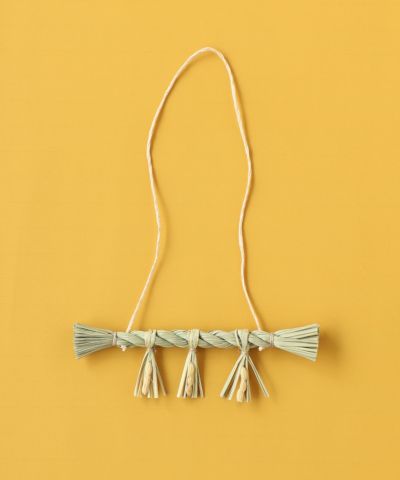 稲藁研究所小さなしめ縄 太綯い | mumokutekiオンラインストア