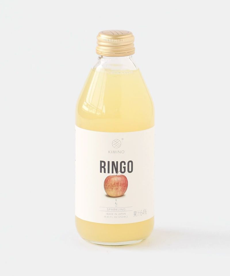 KIMINOスパークリングジュース(ゆず・うめ・みかん・りんご