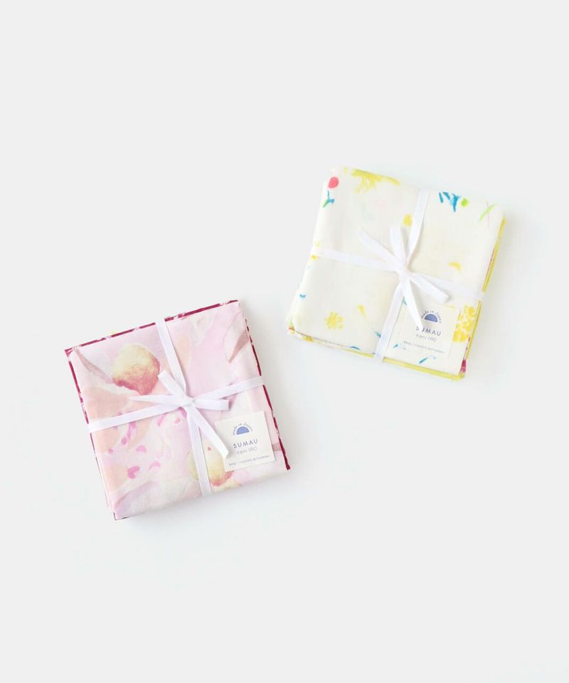 yume☆ ハンカチ３枚 SUMAUnaniIROi30cm角ハンカチ3点セット | mumokutekiオンライン