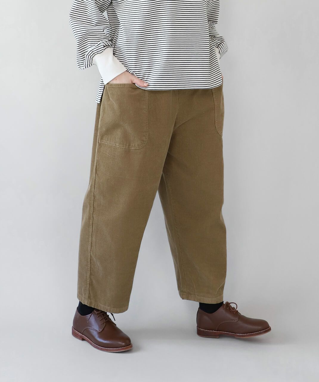 30%off】HEAVENLYコーデュロイ生地のポケットパンツ | mumokuteki