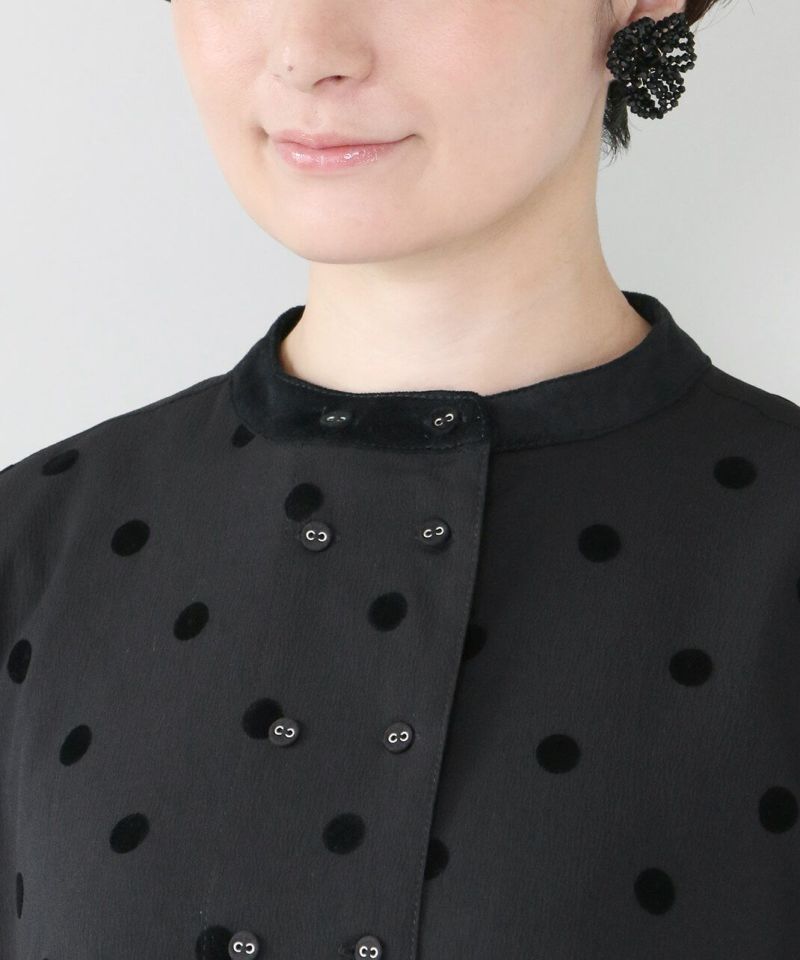 B1579★美品★M★黒/フロッキー/ワンピ/スタンダードドレス☆社交ダンス TID ワンピース 社交ダンス 黒 Mサイズ スタンダードドレス TID