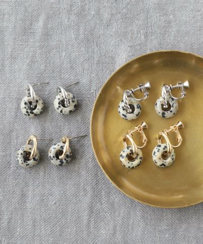mumokutekiストーンライクピアス・イヤリング | mumokuteki