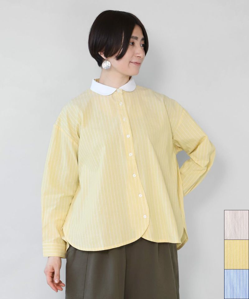 萌 moyuru 切り替え デザイン チュニック ブラウス 萌 moyuru 切り替え デザイン チュニック ブラウス - メルカリ