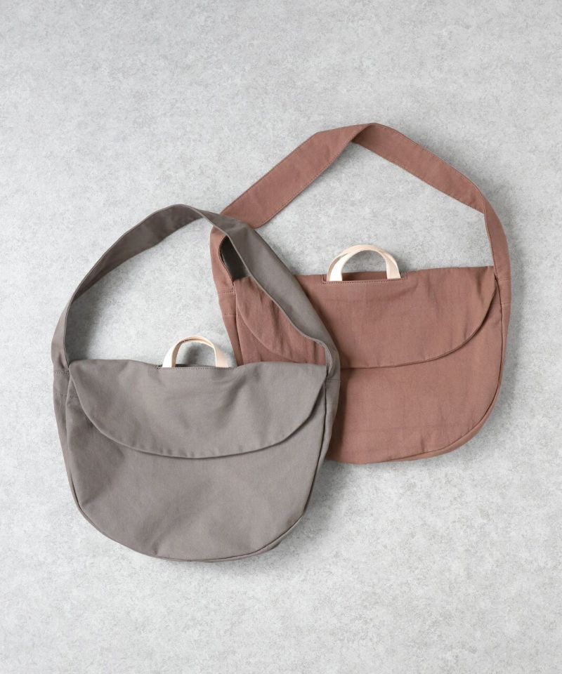 50%off】EARTH MADEキャンバスフラップショルダーバッグ