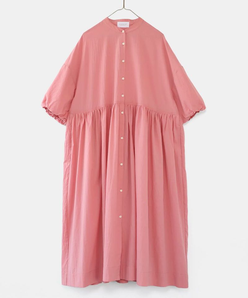 mumokutekiふんわり広がるバルーン袖ワンピース | mumokuteki