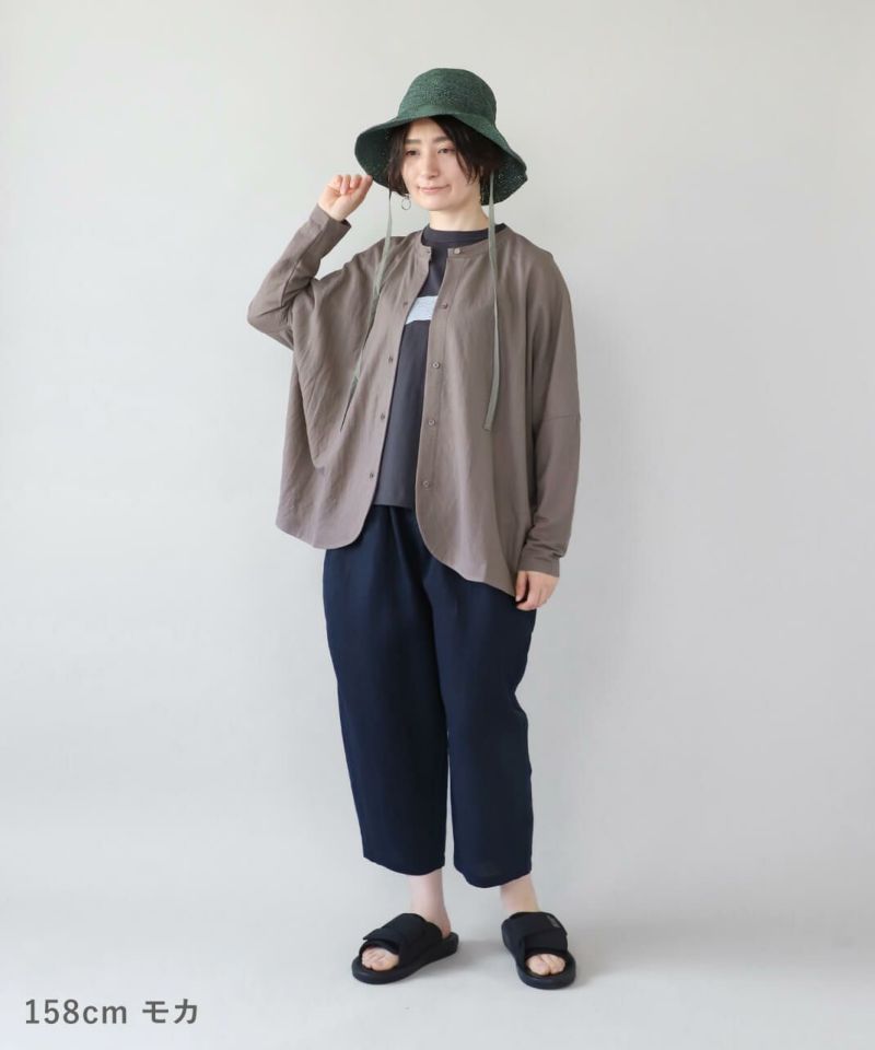 mumokutekiサラッと涼しい接触冷感のドルマンカーディガン