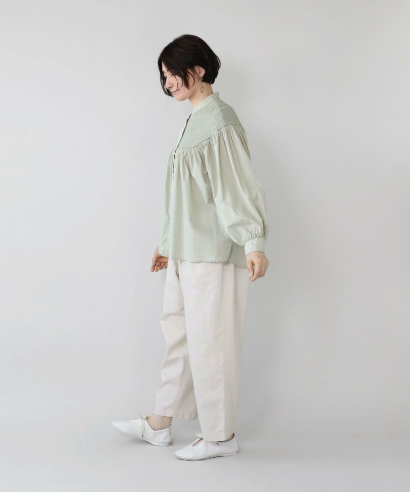 UNPLEふんわりシルエットの刺繍ブラウス | mumokutekiオンライン