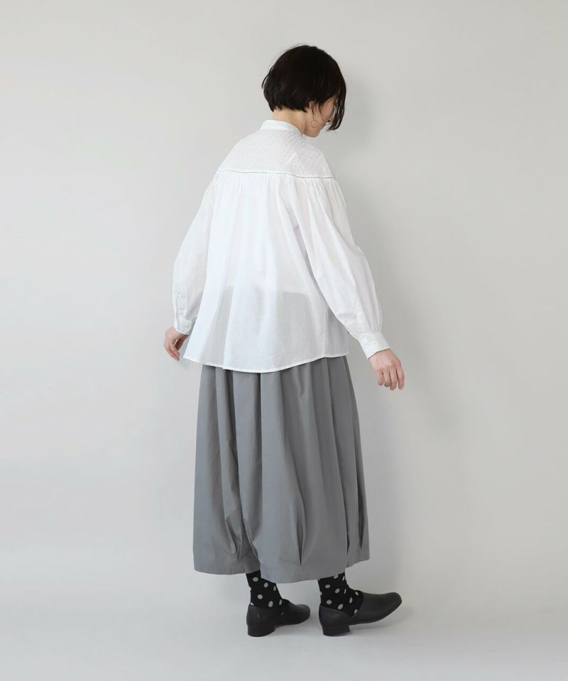 UNPLEふんわりシルエットの刺繍ブラウス | mumokutekiオンライン UNPLEふんわりシルエットの刺繍ブラウス | mumokutekiオンライン