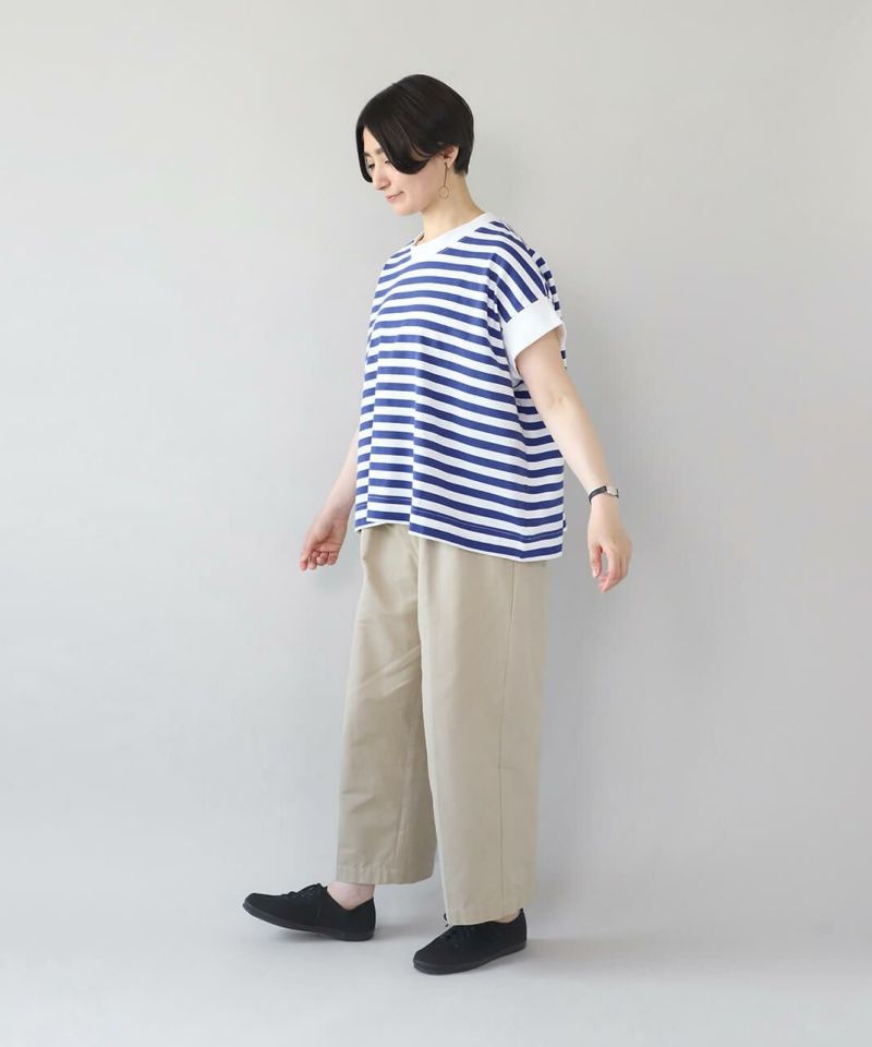 20%off】mumokuteki大人カジュアルデザインボーダーTシャツ