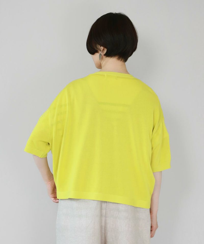 mumokutekiさらっとしたコットンのワイドカーディガン
