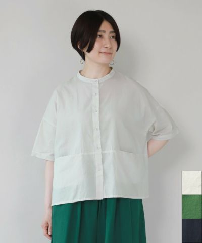 mumokutekiさらっとしたコットンのワイドカーディガン
