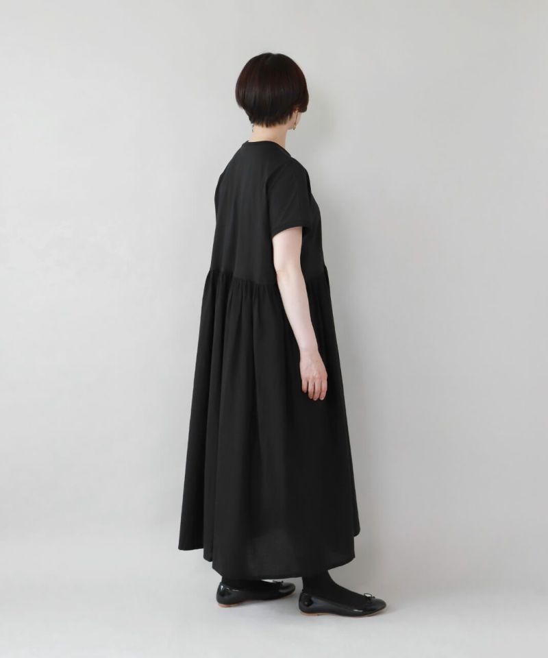 MICA & DEAL ブラック フレンチスリーブ　ワンピース 38 Ｌ 楽天市場】【55%OFF！8/15 2点購入クーポンで】ワンピース