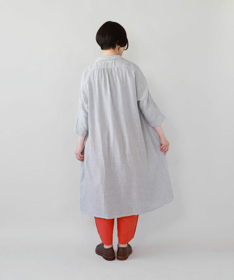 20%off】mumokutekiコットンリネンのサルエルパンツ