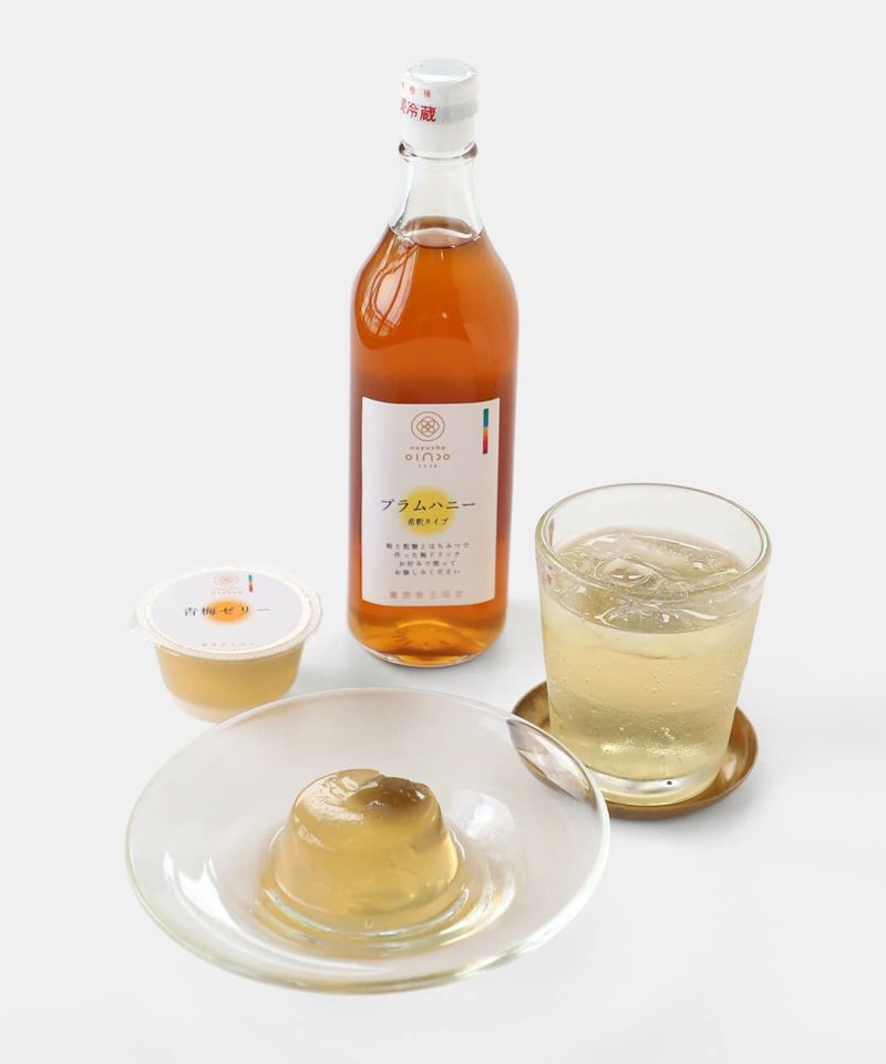 農悠舎 王隠堂プラムハニー・青梅ゼリーセット | mumokutekiオンライン