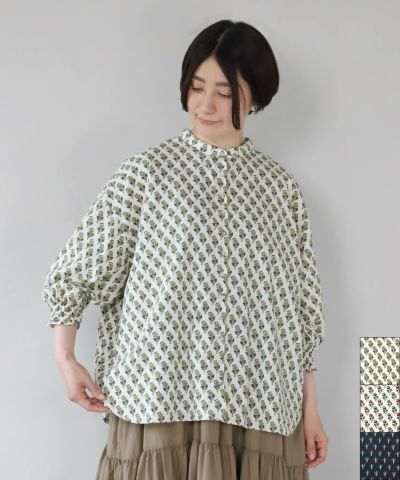 ゼロハチマブ コットンリネンジャケット　新品　試着のみ　タグ付き 08Mab｜リネン素材の多ボタンスタンドカラージャケット