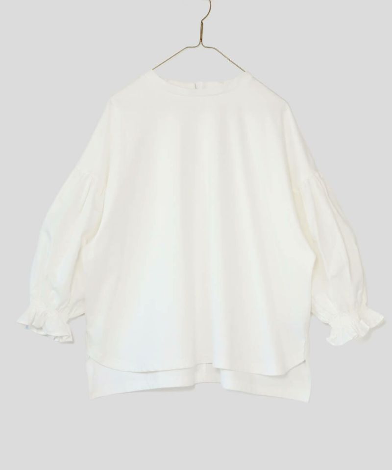 20%off】UNPLEきれいにふんわりバルーン袖のプルオーバー | mumokuteki