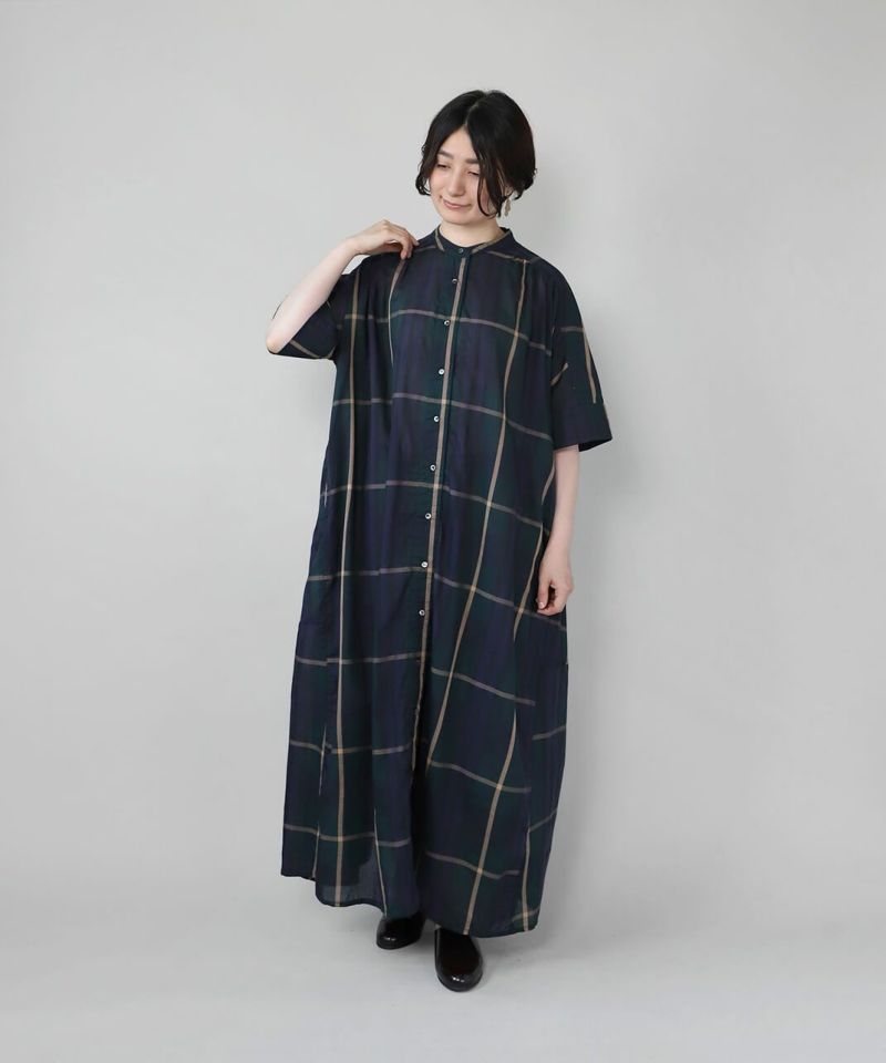 MORABITO チェック柄 半袖ワンピース Amazon.co.jp: [Over the moon] ギンガムチェック ワンピース