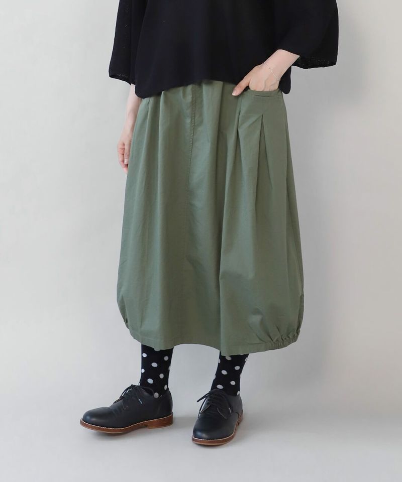 30%off】mumokutekiふんわりシルエットのバルーンスカート