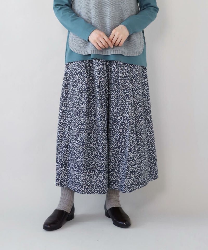 SOU・SOU ガウチョパンツ 熨斗花色 SOU・SOU ガウチョパンツ 熨斗花色
