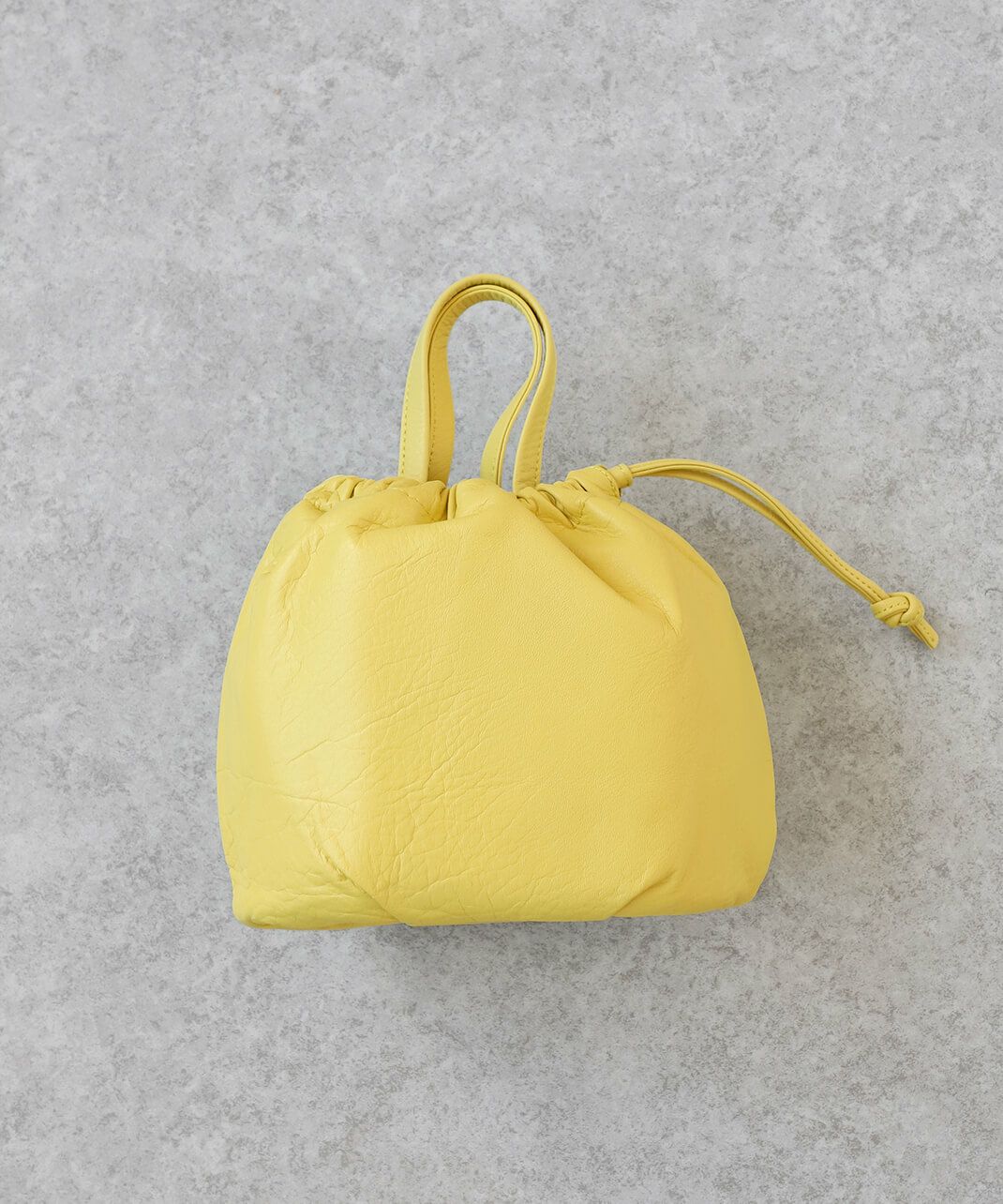 10%off】TIDEWAYソフトな風合いの牛革2WAY巾着バッグ | mumokuteki