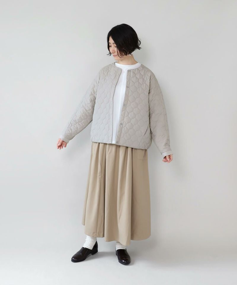 hunchさらさらコットンのフリルデザイン2WAYカットソー | mumokuteki