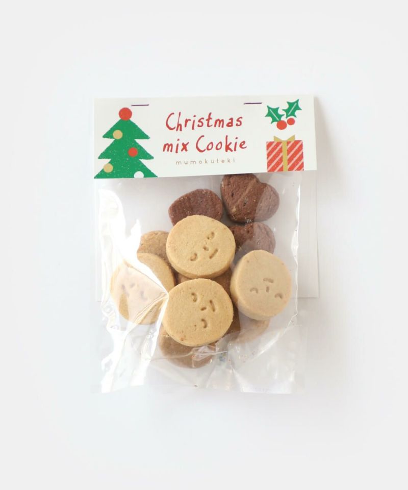 mumokutekiクリスマスミックスクッキーグリーン・ホワイト