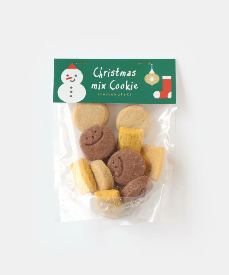 mumokutekiクリスマスミックスクッキーグリーン・ホワイト