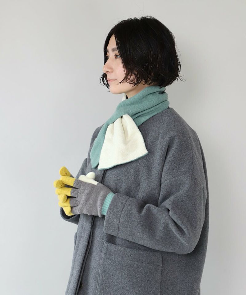 SUNNY NOMADOセルフヒーター加工とろけるような肌ざわりの配色カラー