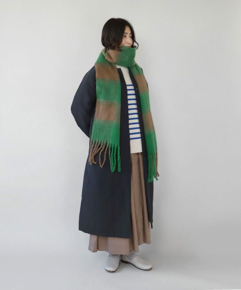 mumokuteki鮮やかな色彩のチェックストール | mumokutekiオンラインストア