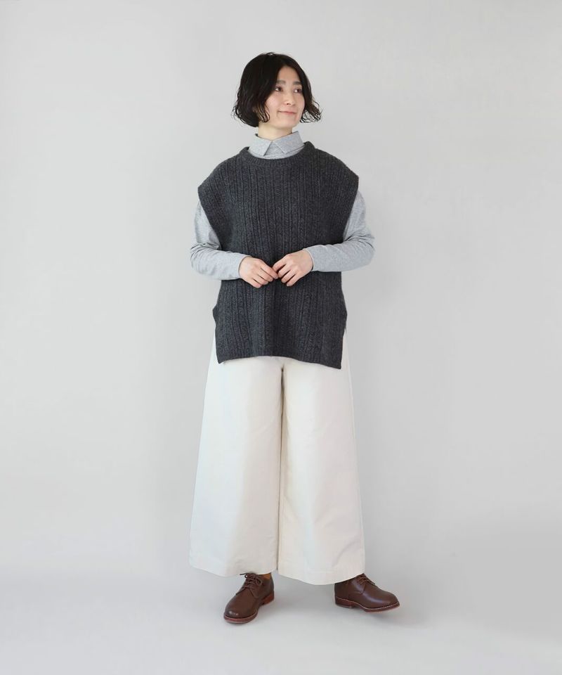 【立川限定】リネンしずくギャザーパンツ ルミネ立川店限定商品 リネンしずくギャザーパンツベージュ 2025年最新