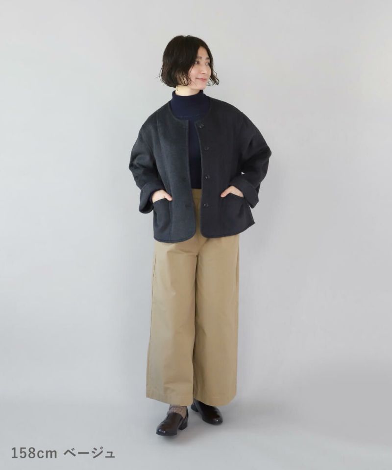 mumokutekiコットンのギャザーパンツ | mumokutekiオンラインストア