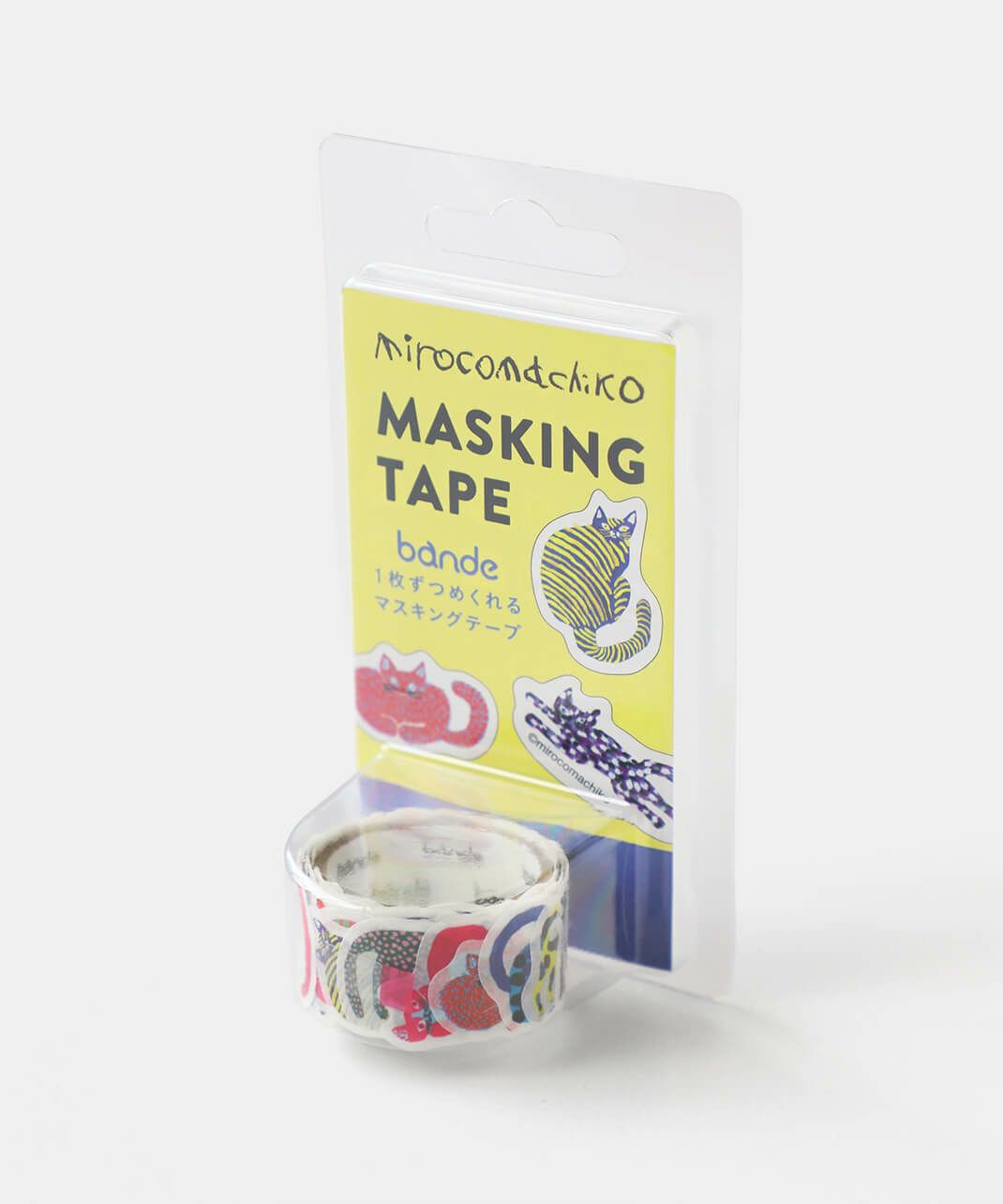 ミロコマチコbande ダイカットマスキングテープ 20mm幅 | mumokuteki