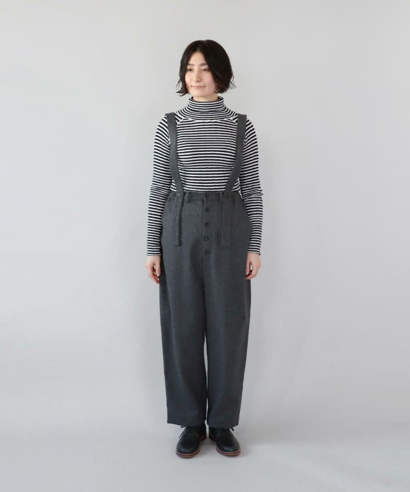 RRL ウォバッシュ　パンツ サスペンダー付き！ ウォバッシュパンツ ストライプ デニム コンボ ペインター